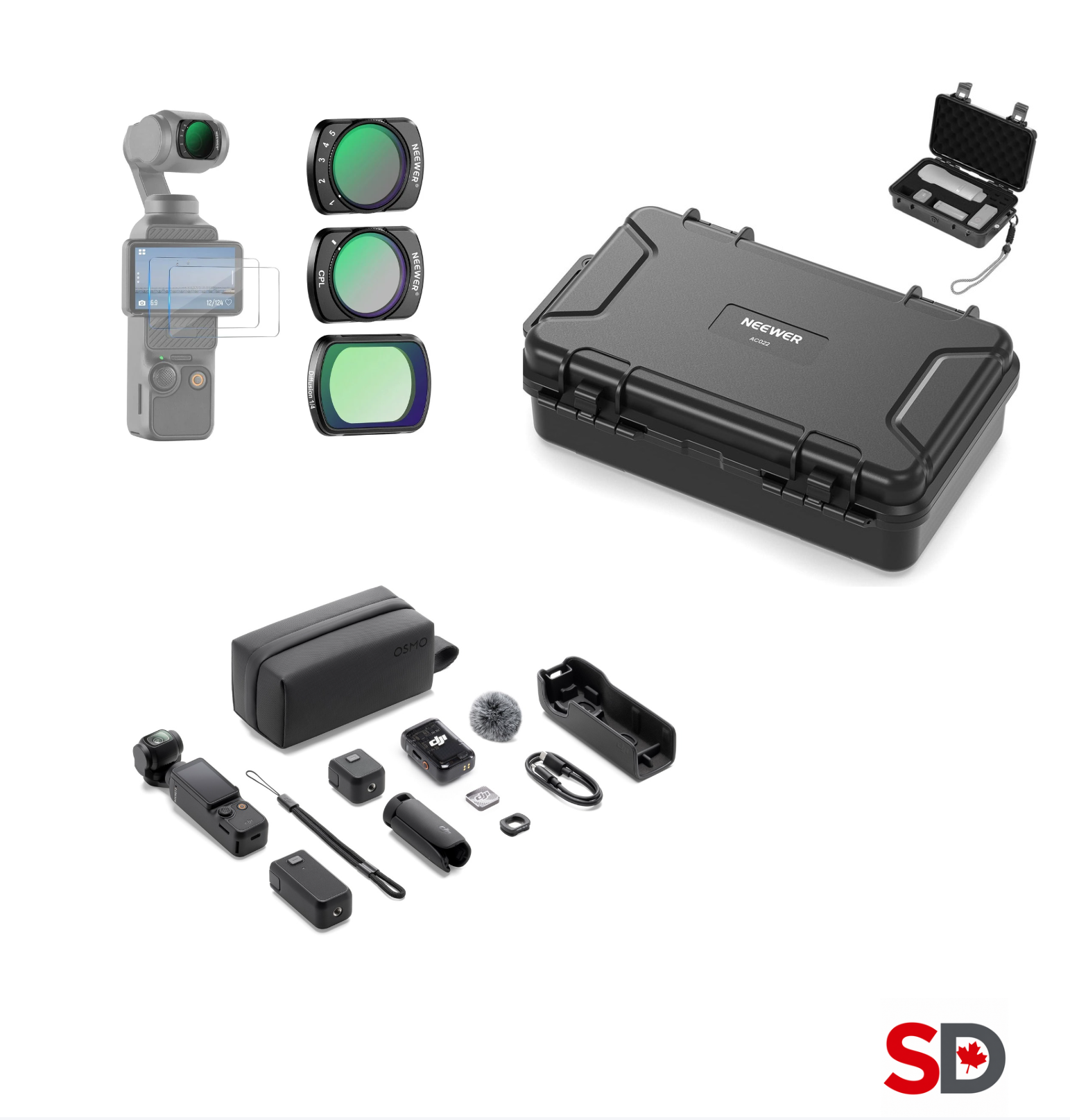 DJI Osmo Pocket 3 Creator Combo+ Exclusive Bundle – SpeedyDrone Canada