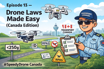 🧑‍⚖️ EPISODE 13 — Drone Laws Made Easy (Canada Edition)