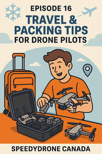 📦 EPISODE 16 — Travel & Packing Tips for Drone Pilots