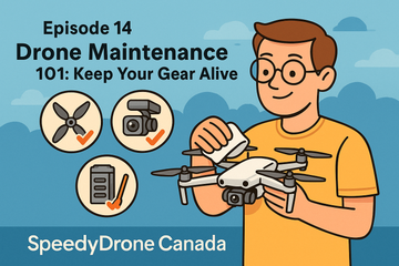 ✈️ EPISODE 14 — Drone Maintenance 101: Keep Your Gear Alive
