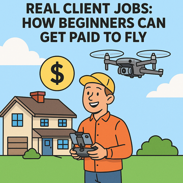 Real Client Jobs: How Beginners Can Get Paid to Fly