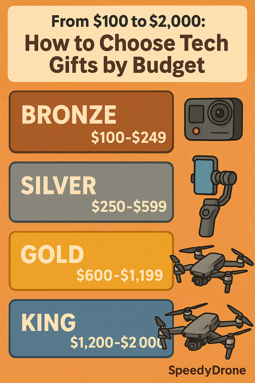 💝 From $100 to $2,000: How to Choose Tech Gifts by Budget
