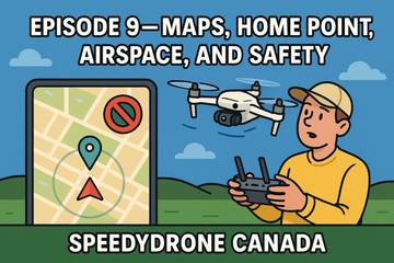 🗺️ EPISODE 9 — Maps, Home Point, Airspace, and Safety