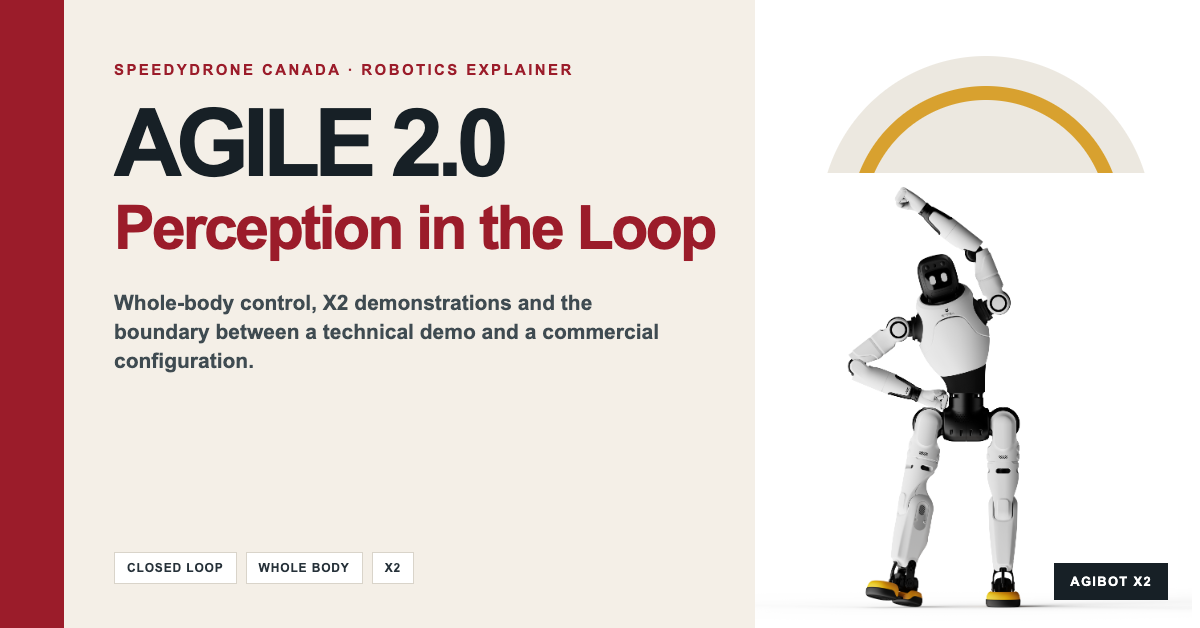 AGIBOT AGILE 2.0 Explained: Perception-Driven Locomotion, Whole-Body Control & X2 Demonstrations