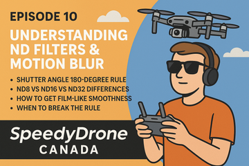 🎥 EPISODE 10 — Understanding ND Filters & Motion Blur (Real Cinematography)