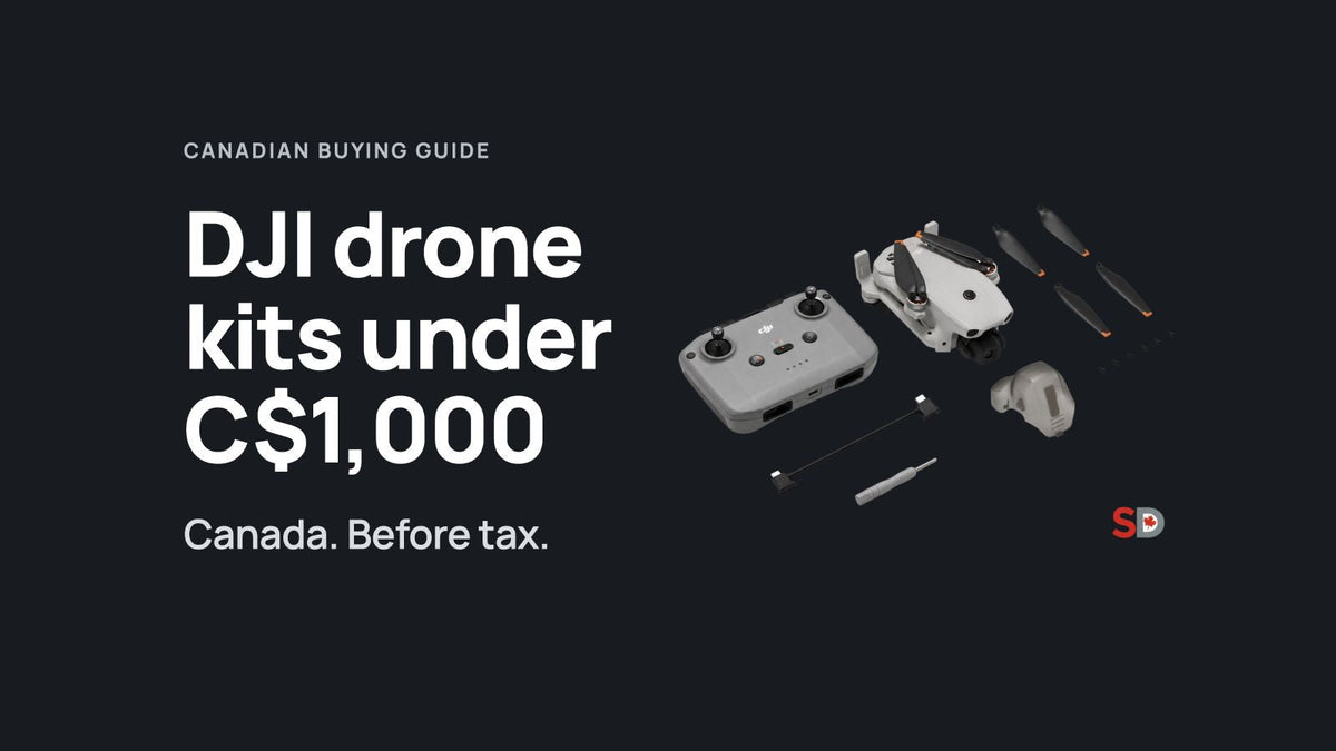 Best DJI Drone Kits Under C$1,000 in Canada (2026): What Your Money Actually Buys