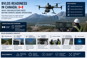 BVLOS Readiness in Canada: What Organizations Need Before Remote Drone Operations