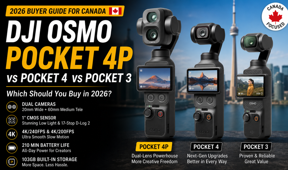 DJI Osmo Pocket 4P vs Pocket 4 vs Pocket 3, Best Pocket Comparison!