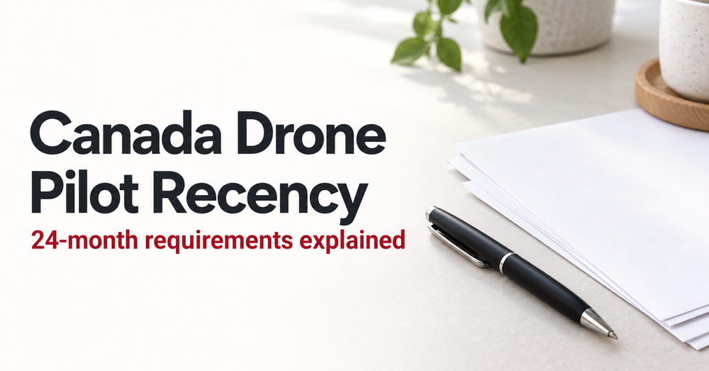 Do Canadian Drone Pilot Certificates Expire? 24-Month Recency Requirements Explained (2026–2027)