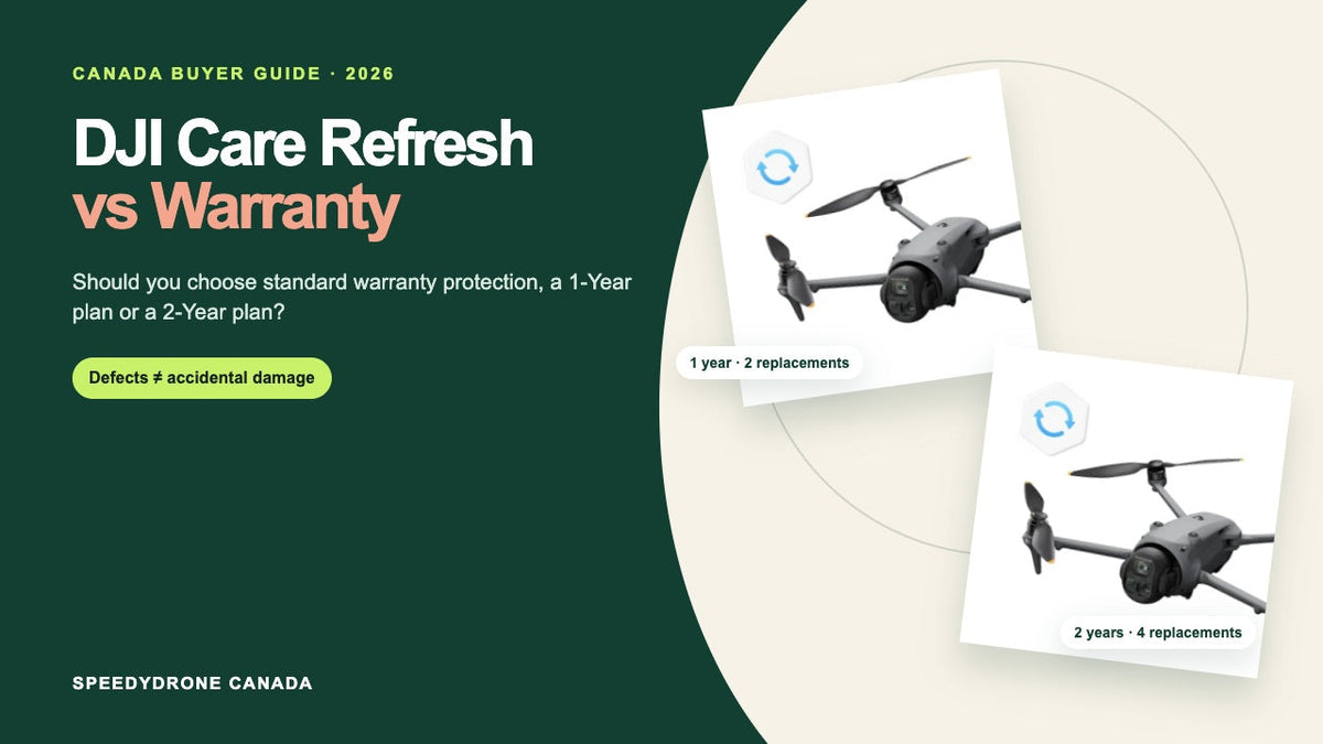 DJI Care Refresh: 1-Year vs 2-Year vs Standard Warranty — Which Protection Should You Buy in Canada?