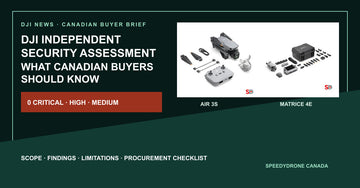 DJI Security Assessment Finds No Critical, High or Medium Risks: What Canadian Buyers Should Know