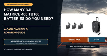 How Many DJI Matrice 400 TB100 Batteries Do You Need? A Canadian Field Rotation Guide