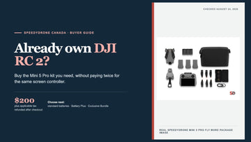DJI Mini 5 Pro Fly More Combo buyer guide for customers who already own a DJI RC 2 controller