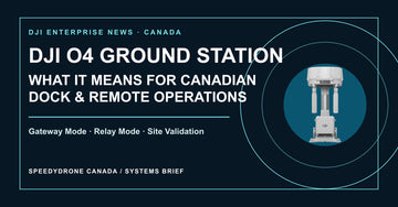 DJI O4 Ground Station Launch: What It Means for Canadian Dock and Remote Drone Operations