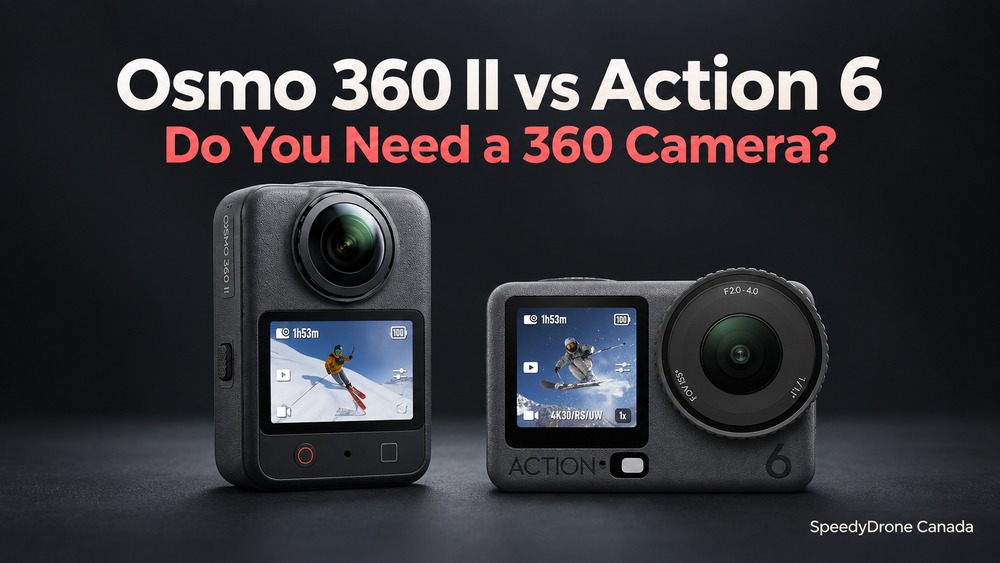 DJI Osmo 360 II vs Osmo Action 6: Do You Actually Need a 360 Camera?