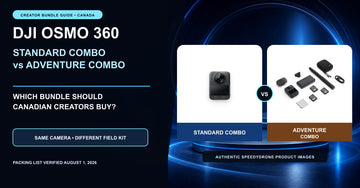 DJI Osmo 360 Standard Combo vs Adventure Combo: Which Bundle Should Canadian Creators Buy?