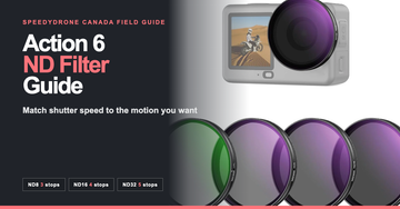 DJI Osmo Action 6 ND Filter Guide: ND8 vs ND16 vs ND32, Shutter Speed & Variable Aperture Explained