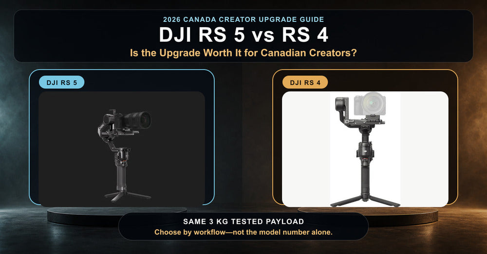 DJI RS 5 vs RS 4: Is the Upgrade Worth It for Canadian Creators?
