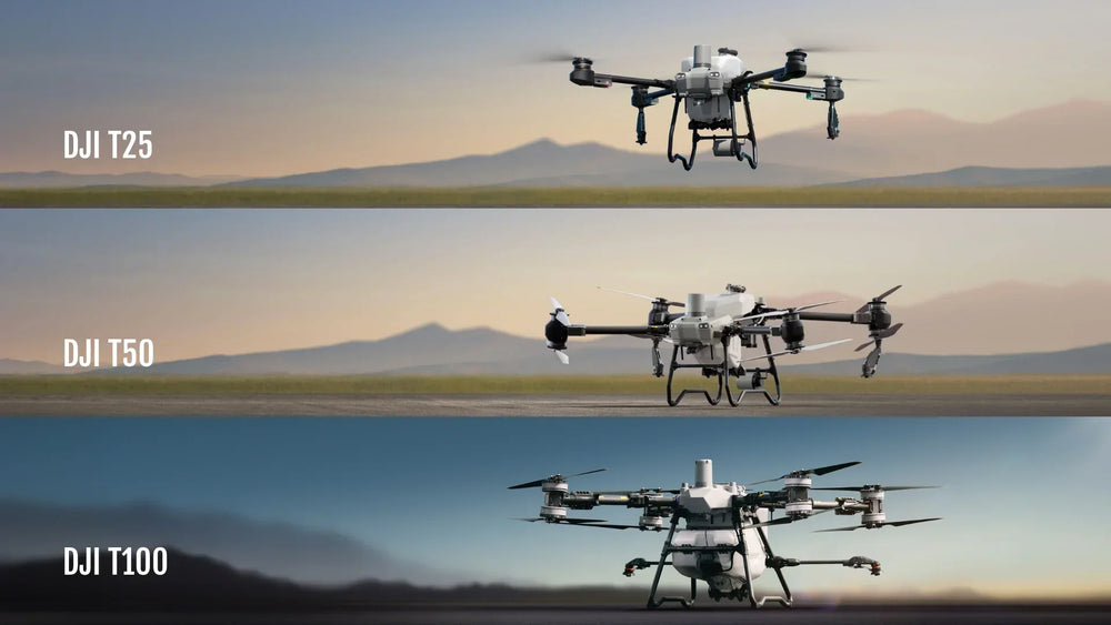 DJI Agras T25P vs T50 vs T100: Cost-per-Acre and Farm-Size Decision Guide