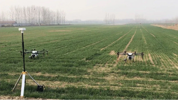 Drought Management and Precise Spot Spraying in Quebec and Ontario with DJI Agras T50 and RTK