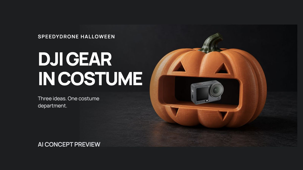What If Our DJI Gear Dressed Up for Halloween?