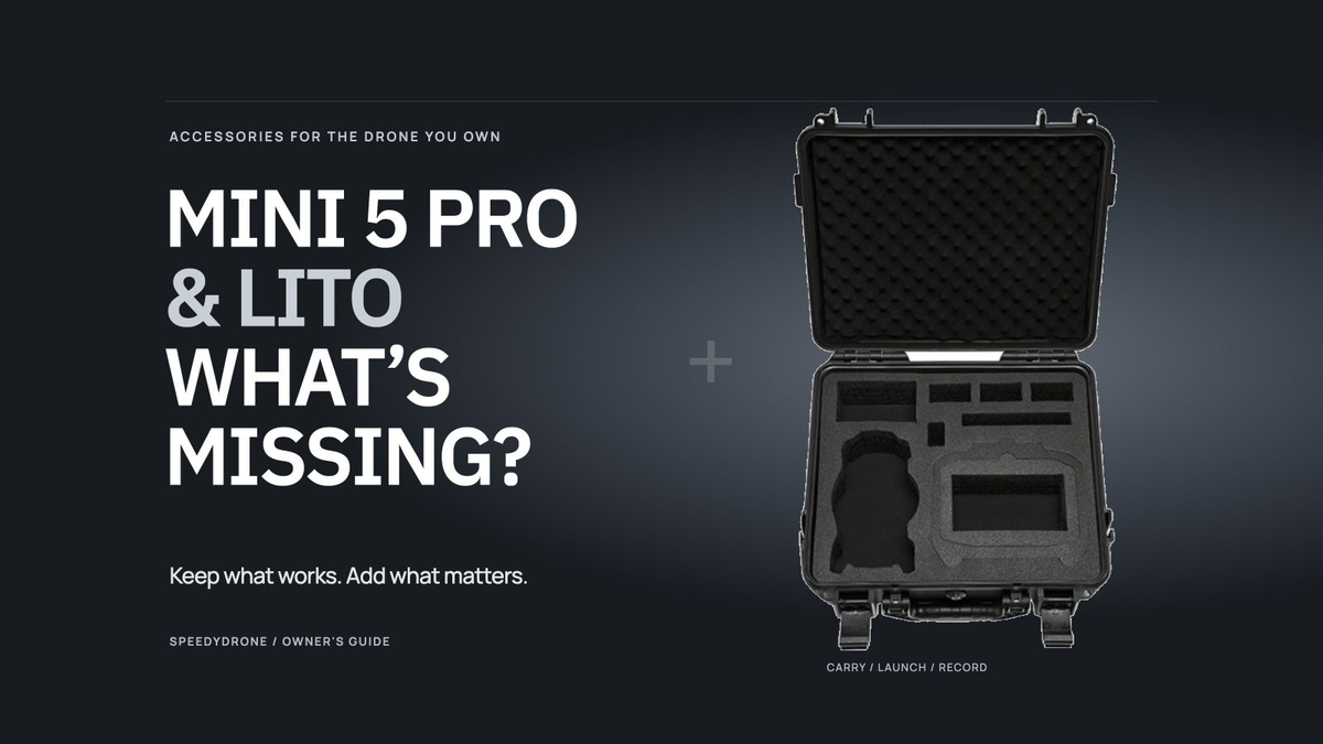 Already Own a DJI Mini 5 Pro or Lito? Here Are the Accessories Worth Adding