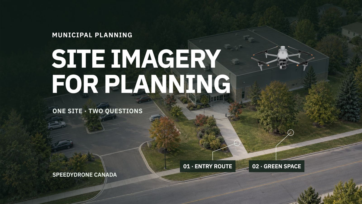 How Drone Site Imagery Can Support Municipal Planning Reviews