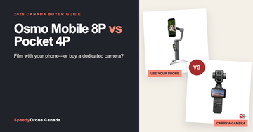 DJI Osmo Mobile 8P and Pocket 4P beside a phone or dedicated camera buyer guide headline