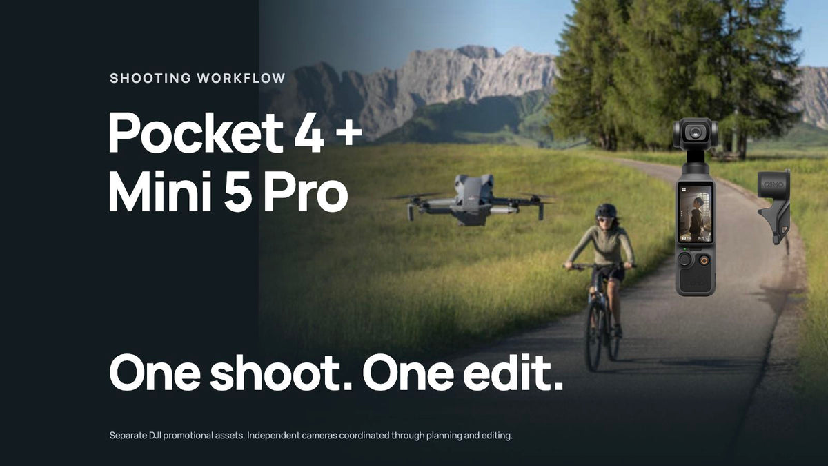 How to Use DJI Osmo Pocket 4 and Mini 5 Pro Together: Settings, Shots & Tips