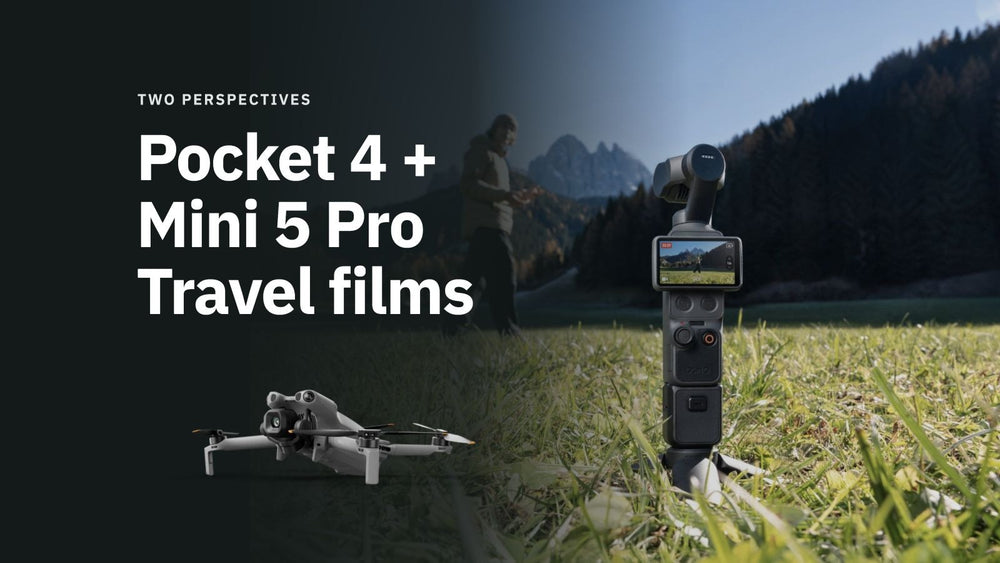DJI Osmo Pocket 4 + Mini 5 Pro: The Ultimate Travel Filmmaking Combo