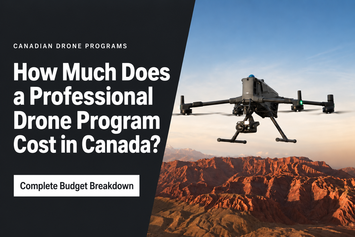 How Much Does a Professional Drone Program Cost in Canada? Complete Budget Breakdown