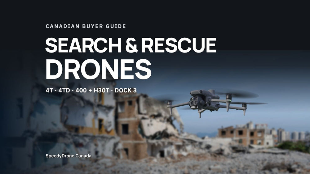 Best Search and Rescue Drones in Canada: Matrice 4T, 4TD, Matrice 400 H30T and Dock 3
