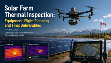 Commercial Roof and Building Envelope Inspection with Thermal Drones