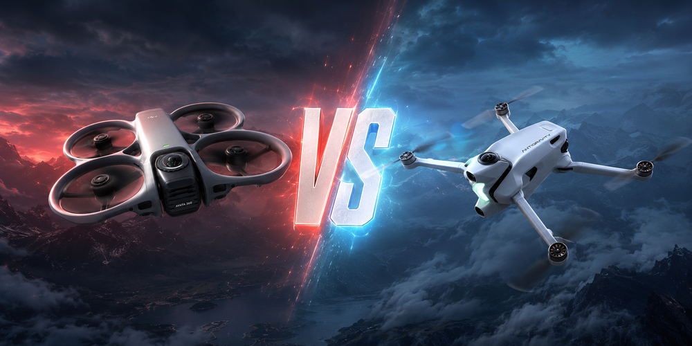 DJI Avata 360 vs. Antigravity A1 — 10 Key Differences
