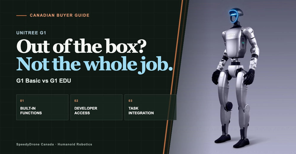 What Can Unitree G1 Actually Do Out of the Box? G1 vs G1 EDU and What Requires Development