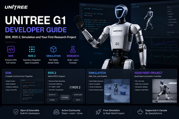 Unitree G1 Developer Guide: SDK, ROS 2, Simulation and Your First Research Project