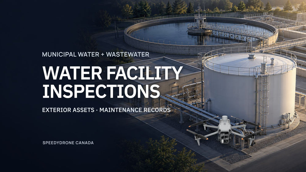How Drones Can Support Municipal Water & Wastewater Facility Inspections