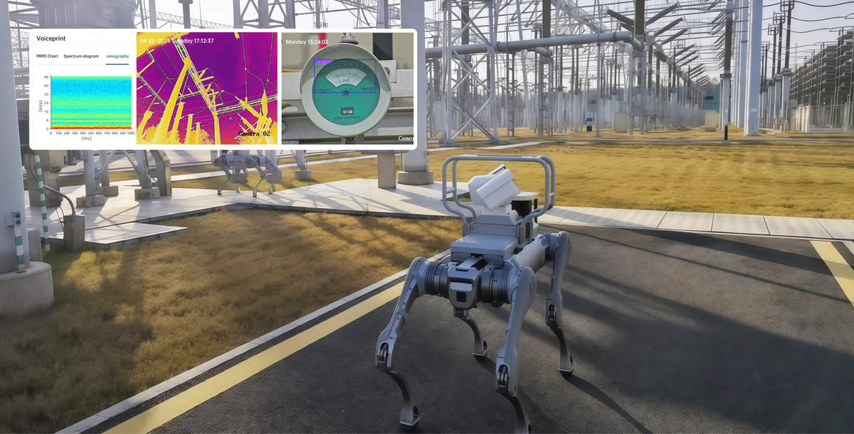 Quadruped Inspection Workflows: Thermal, LiDAR, Gas Sensors & Teleoperation