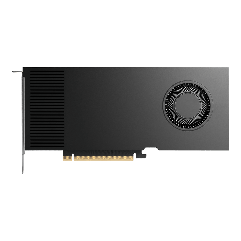 PNY NVIDIA RTX PRO 4000 Blackwell 24GB graphics card, front view