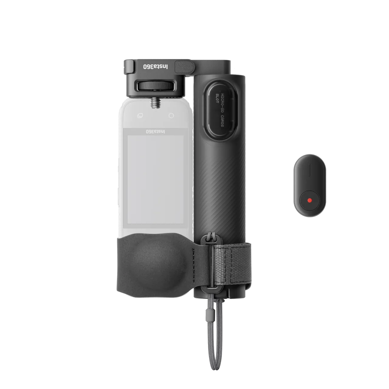 Foldable 2-in-1 Selfie Stick Remote Kit (1/4" Mount)