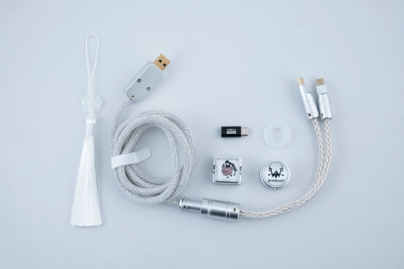 WinShop Split Dual 8K Gaming Cable