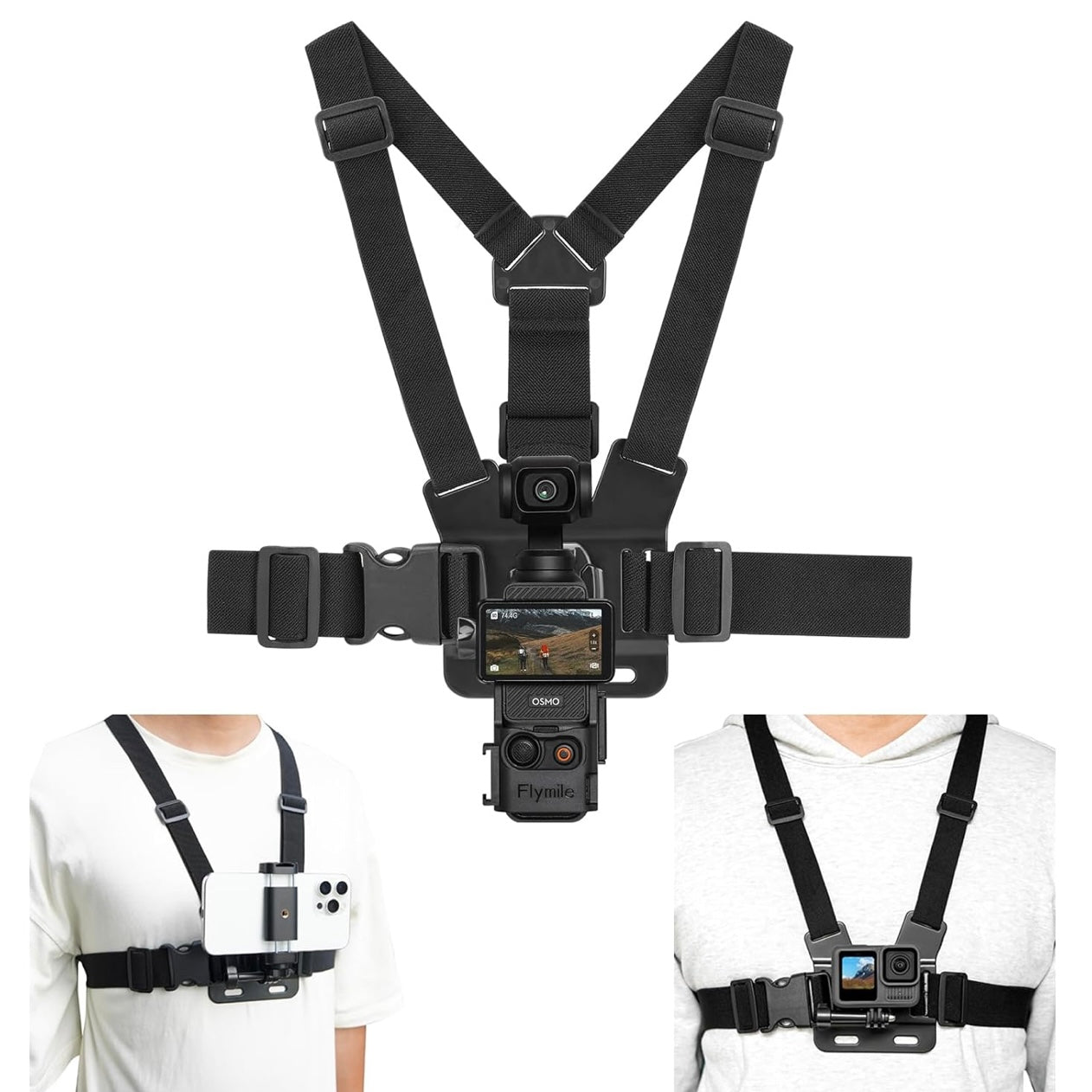 Action Camera Chest Mount