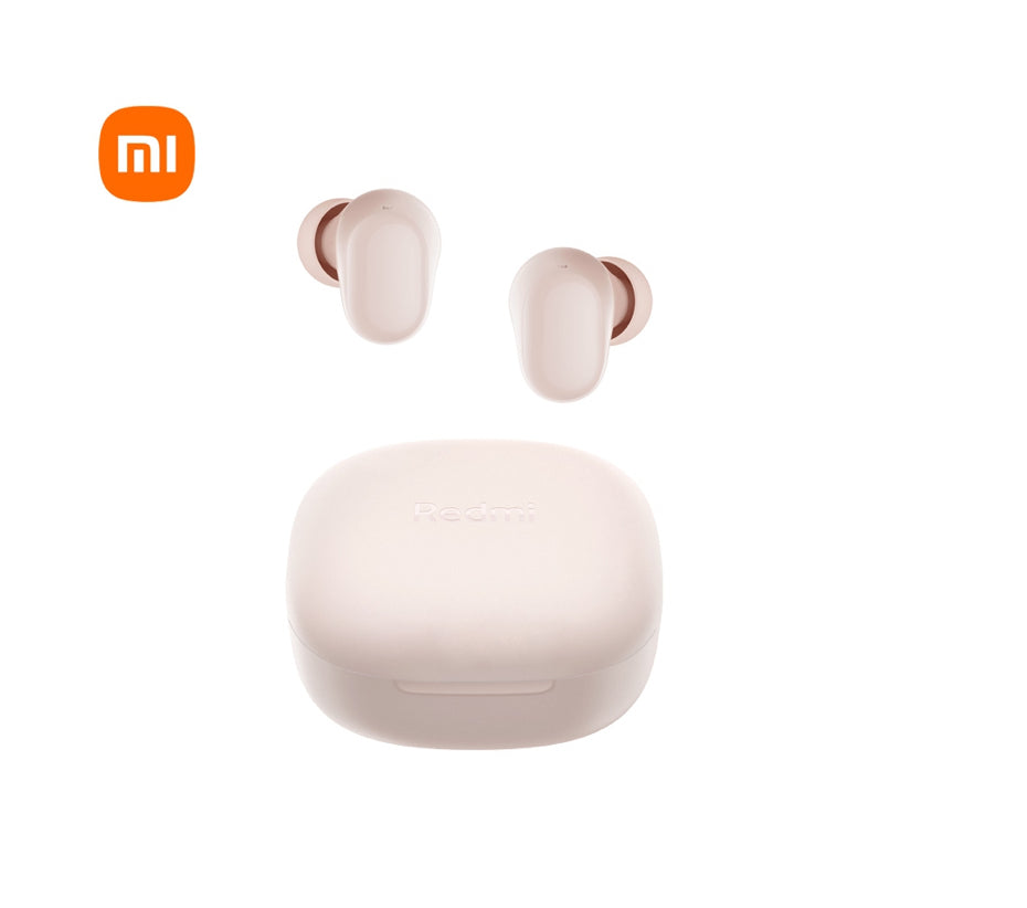 Xiaomi Redmi Buds 6 Play – True Wireless Earbuds with Deep Bass, 36-Hour Battery, IPX4 Water Resistance & Bluetooth 5.4, Pink