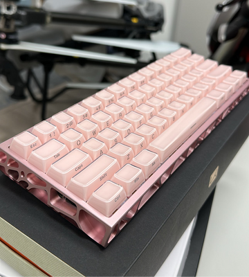 Silk Rose - Custom Made Magnetic Keyboard (Wooting 60HE Switch)
