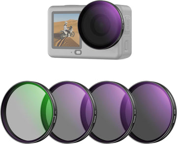 NEEWER CPL + ND Filter Set (4 Pack ND8/16/32+ CPL) DJI Osmo Action 6