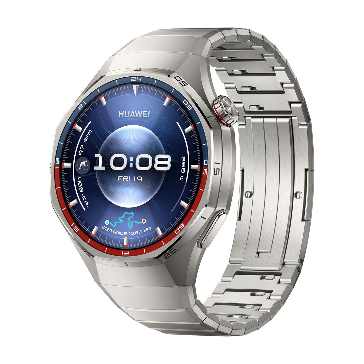 HUAWEI Watch GT 6 Pro 46mm Titanium (Open Box) — watch colour option; bundle also includes selected FreeClip 2