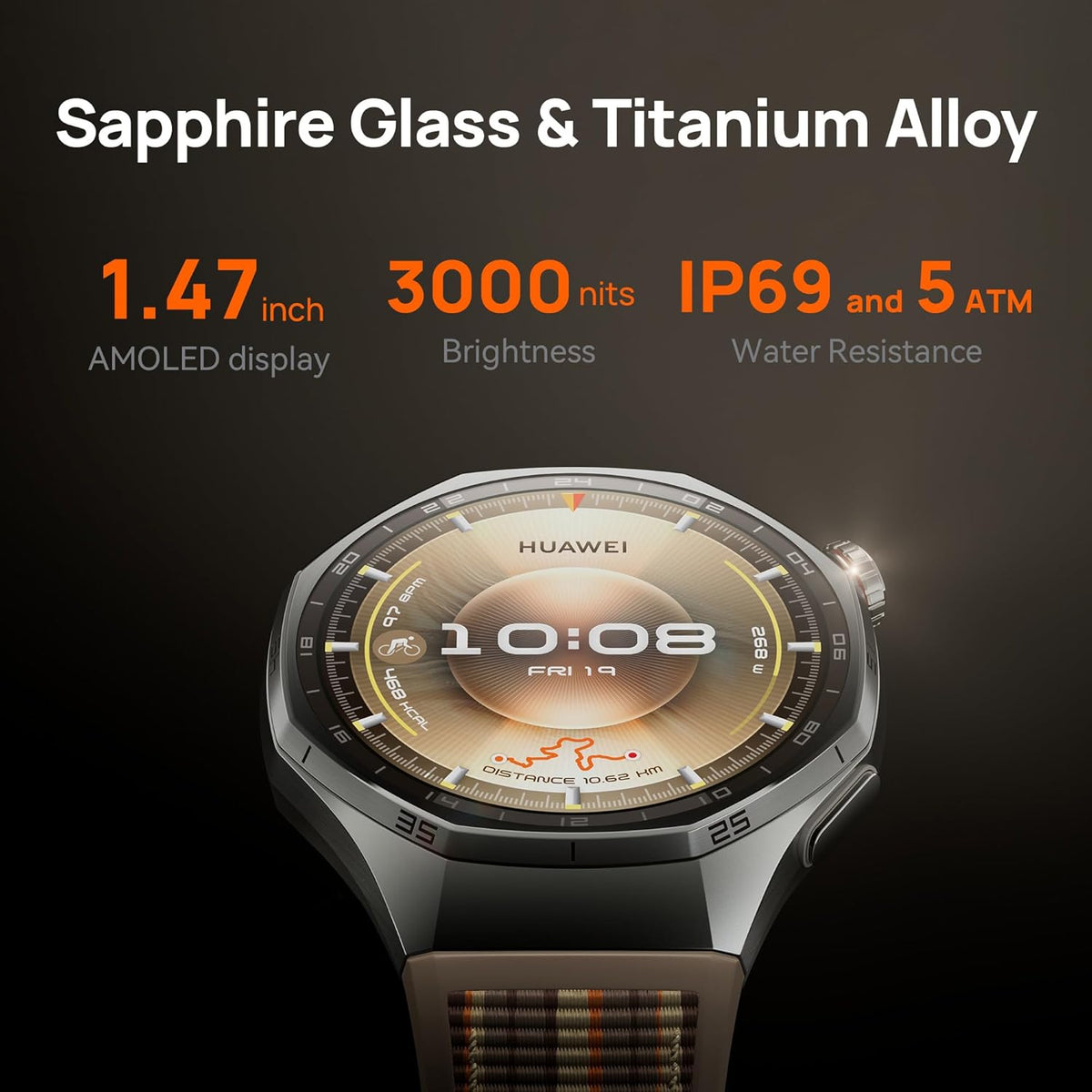 HUAWEI Watch GT 6 Pro 46mm Titanium (Open Box)