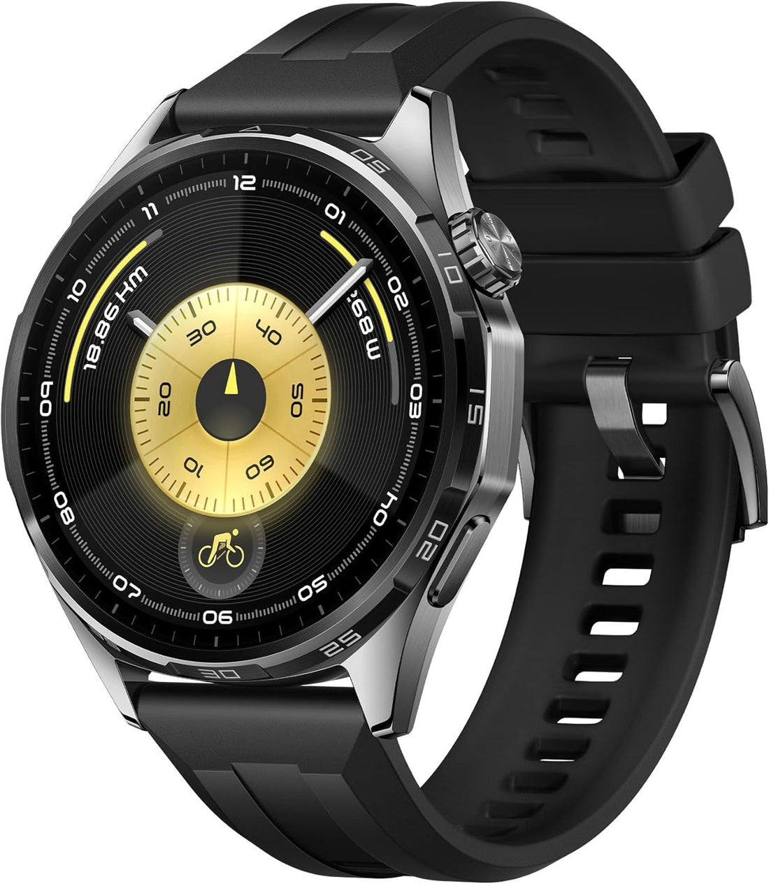 HUAWEI Watch GT 6 46mm Black (Open Box) — watch colour option; bundle also includes selected FreeClip 2
