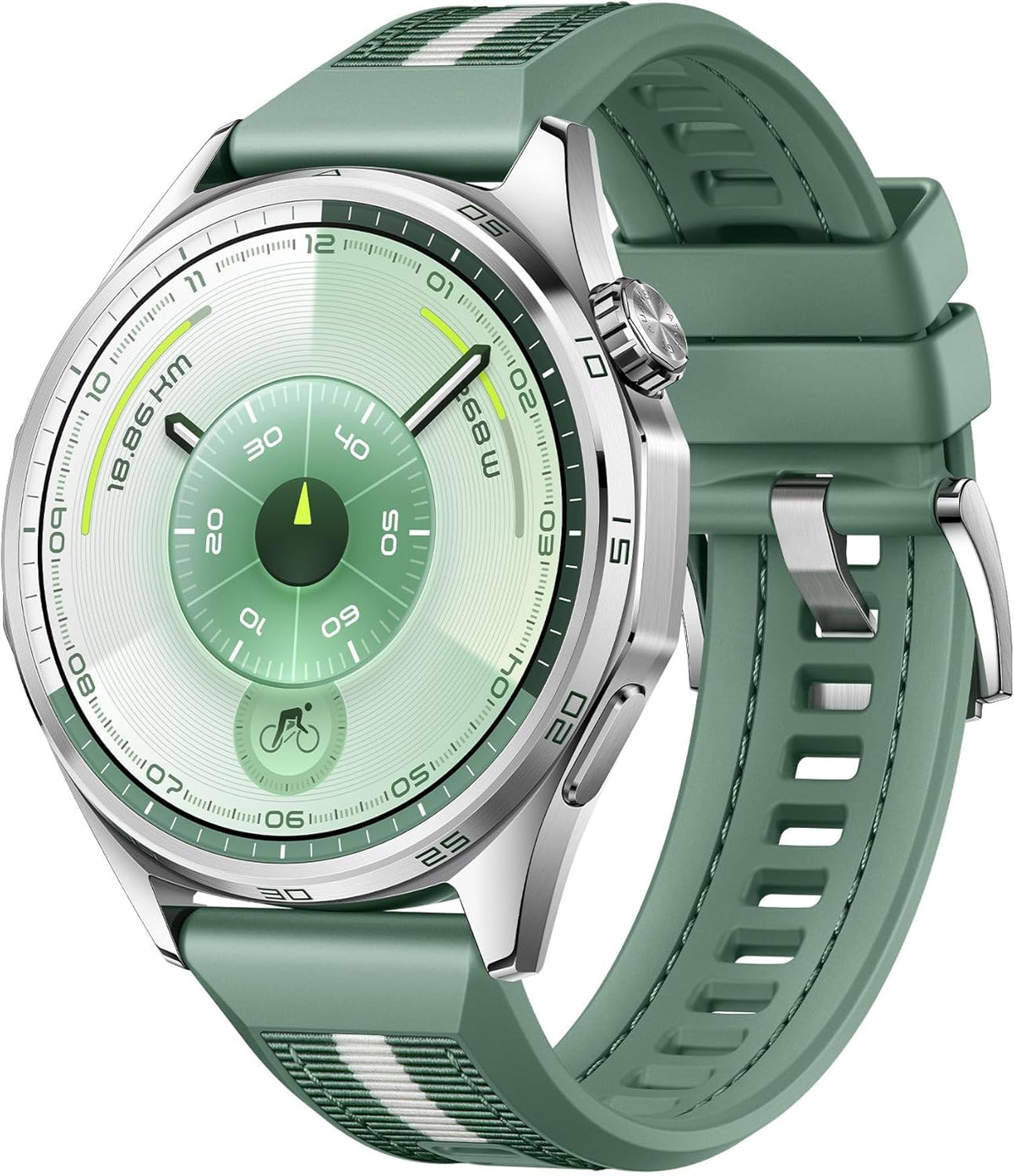 HUAWEI Watch GT 6 46mm Green (Open Box) — watch colour option; bundle also includes selected FreeClip 2