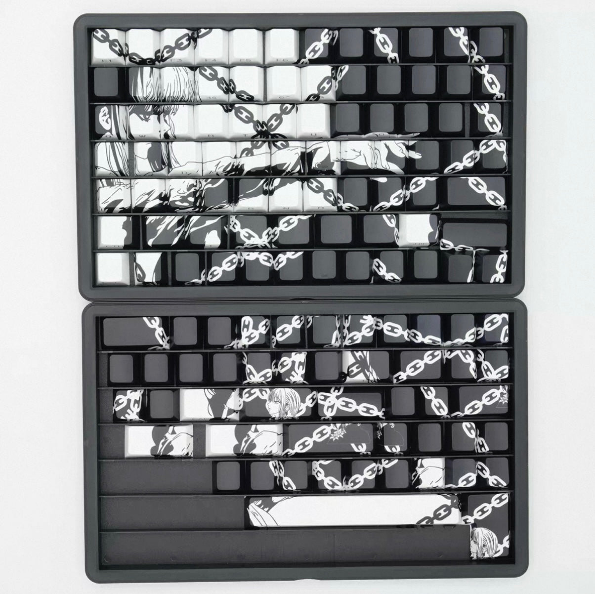 PBT Cherry Keycaps - Makima Chainsaw Man